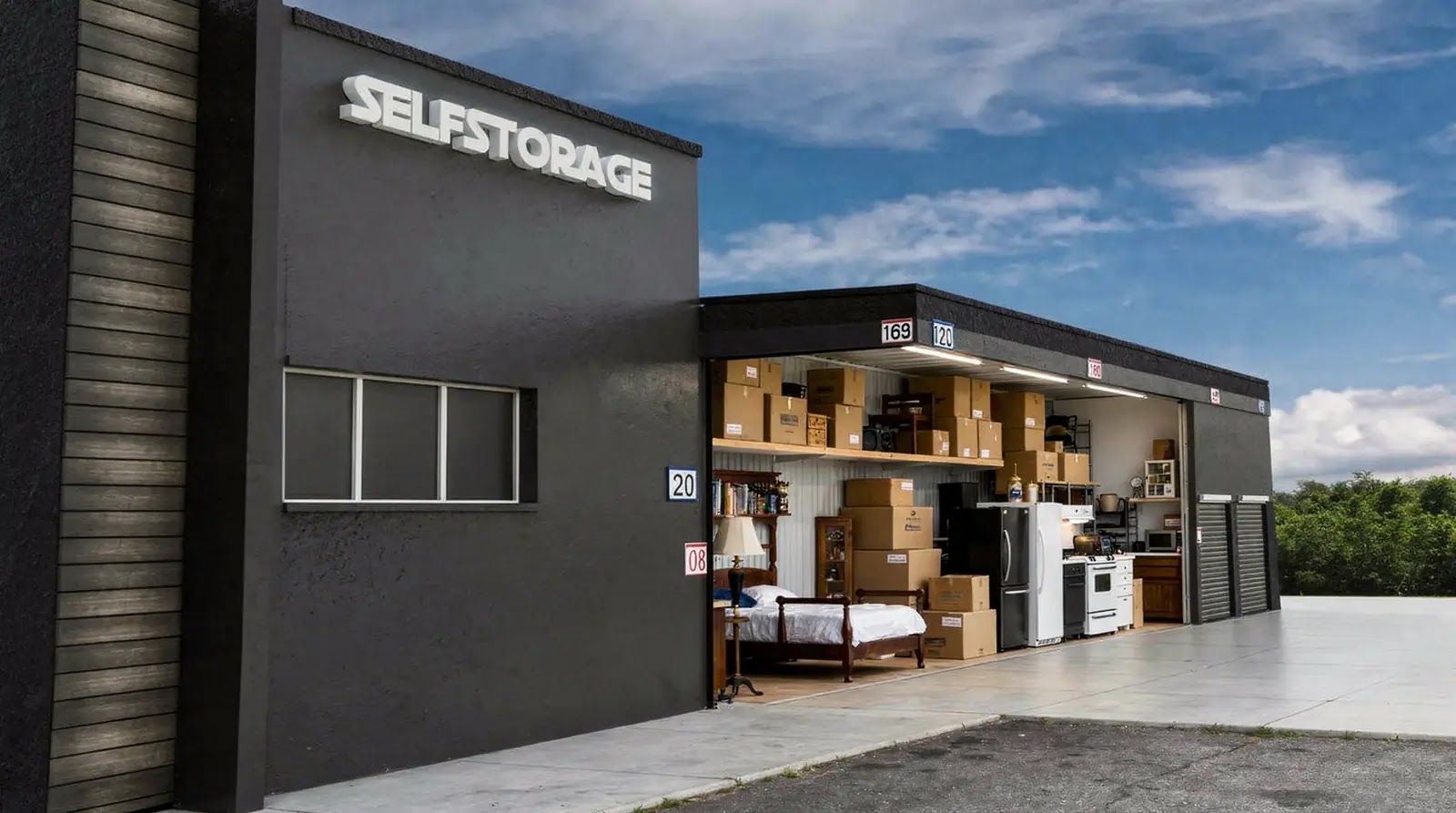 A packing strategy determines whether a 10x20 unit holds everything comfortably or leaves boxes stacked in a hallway.